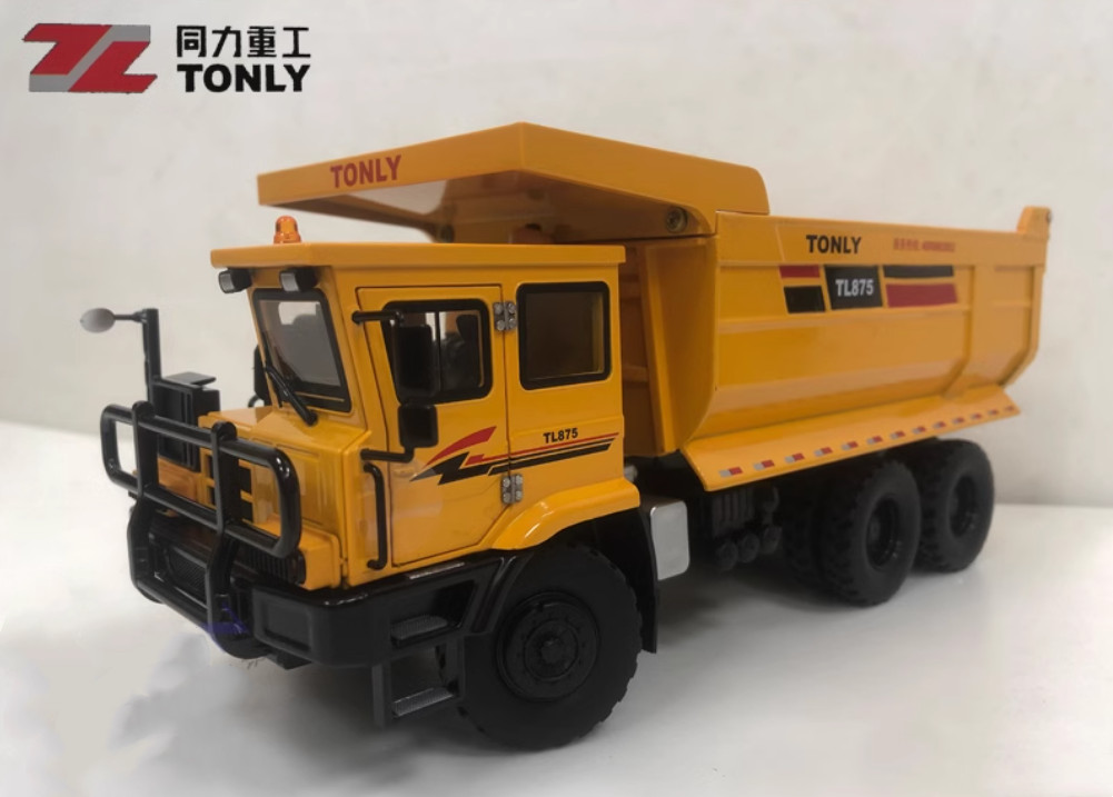 1:35 19CM TONLY Mining DUMPTRUCK Construction Machine Equipment Diecast Model