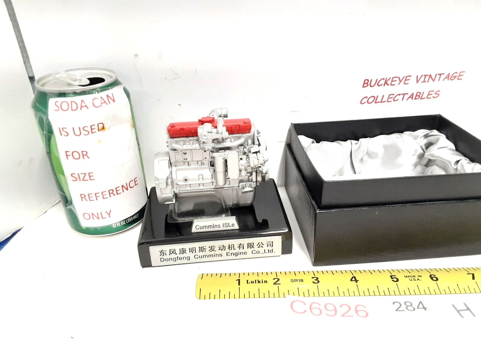 1:20 Dongfeng Cummins ISLe Engine Electronic Control Equipment Diecast Model