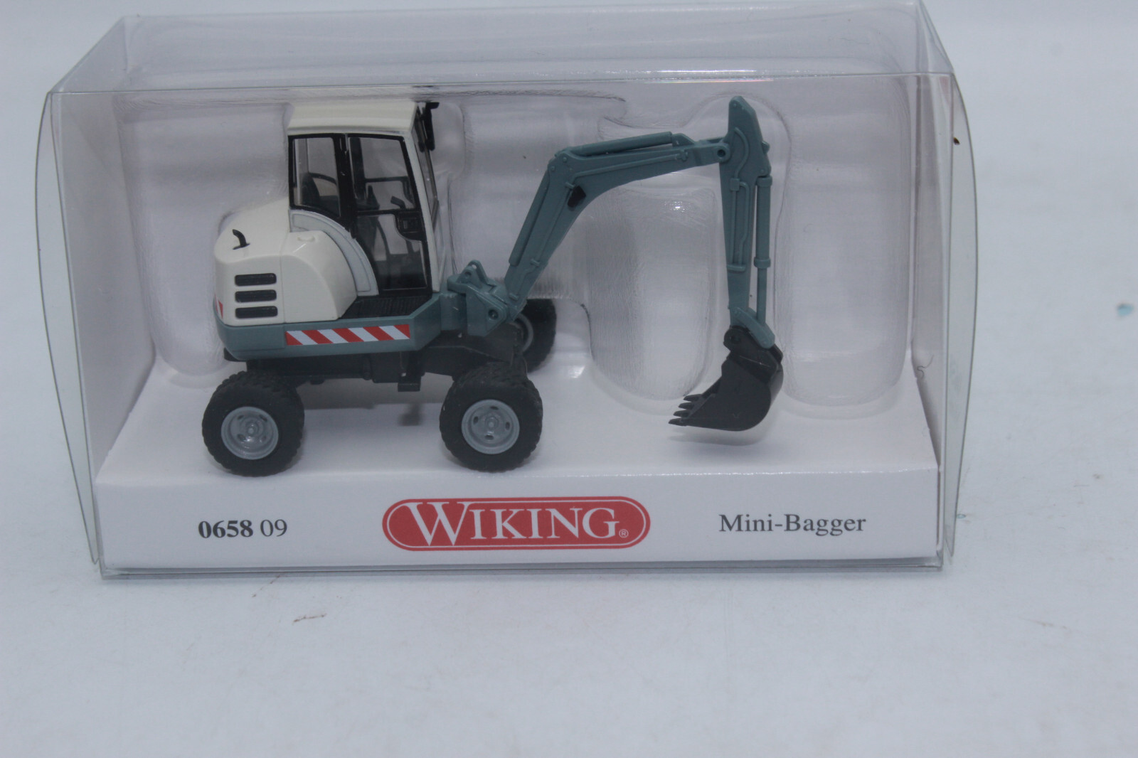 Wiking 065809 Mini Construction Vehicle Mobilbagger Alpenblau 1:87 New OVP H0