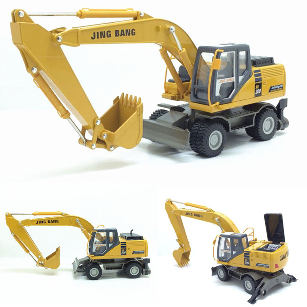 Excavator Construction Vehicle Model Diecast Toy Cars Digger Truck Toys for Boys