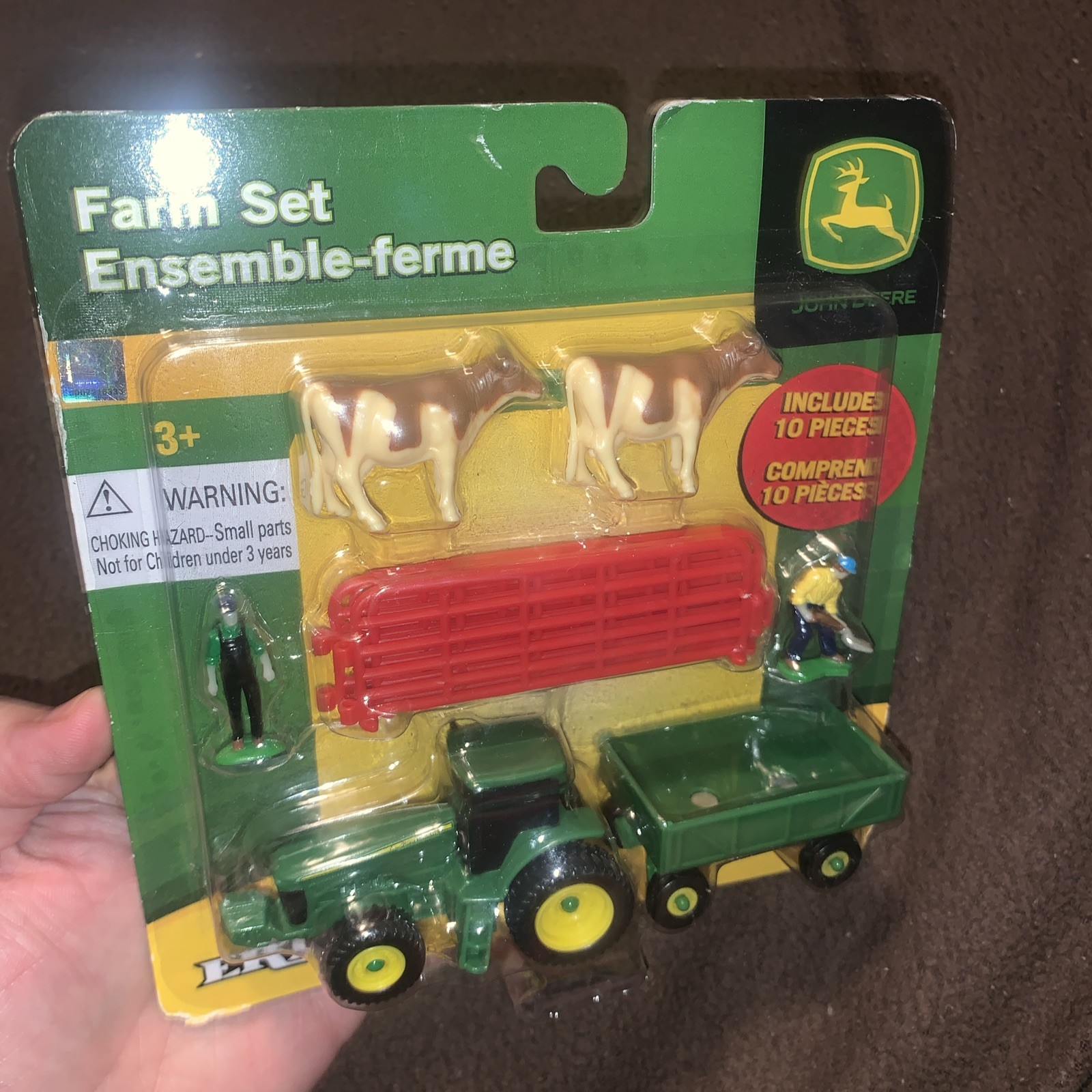 Ertl John Deere Farm Set 37657 14 10 Piece Set NEW 1/64 HO 2010