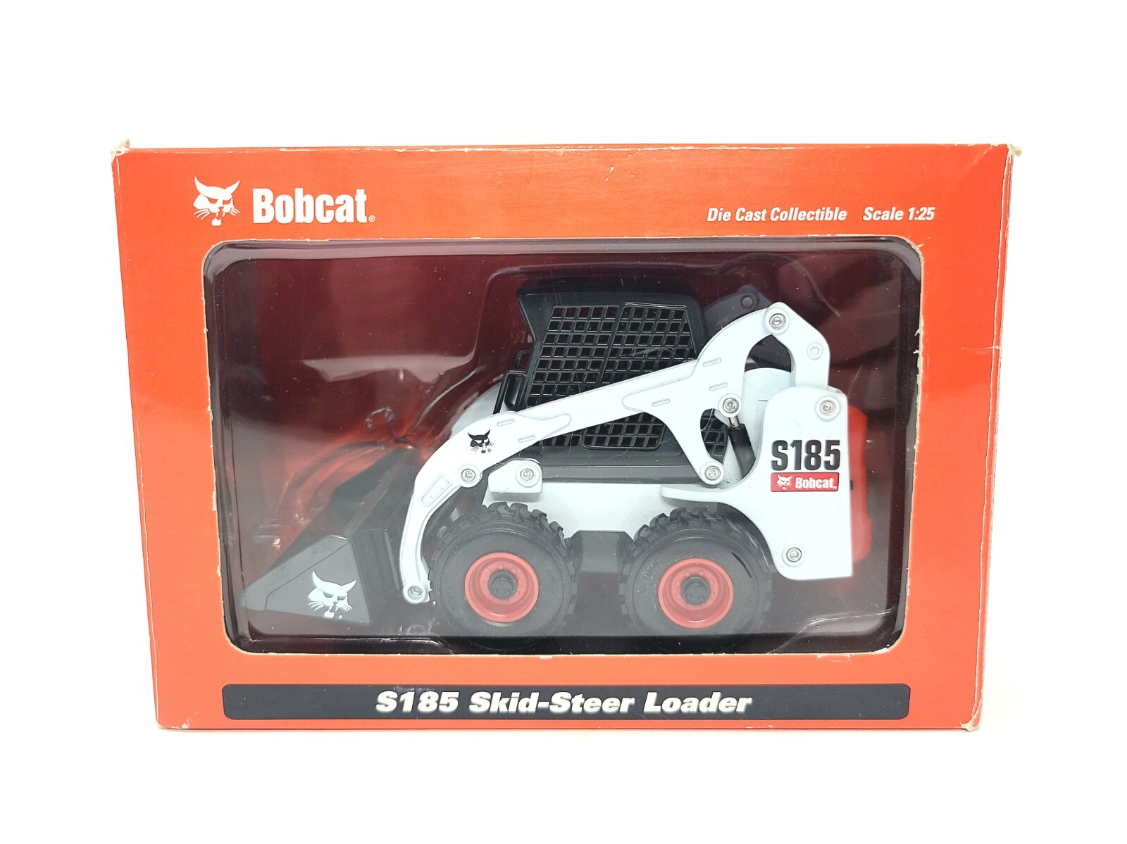 Bobcat S185 Skid-Steer Loader – Wan Ho 1:25 Scale Diecast Model #6988129 New