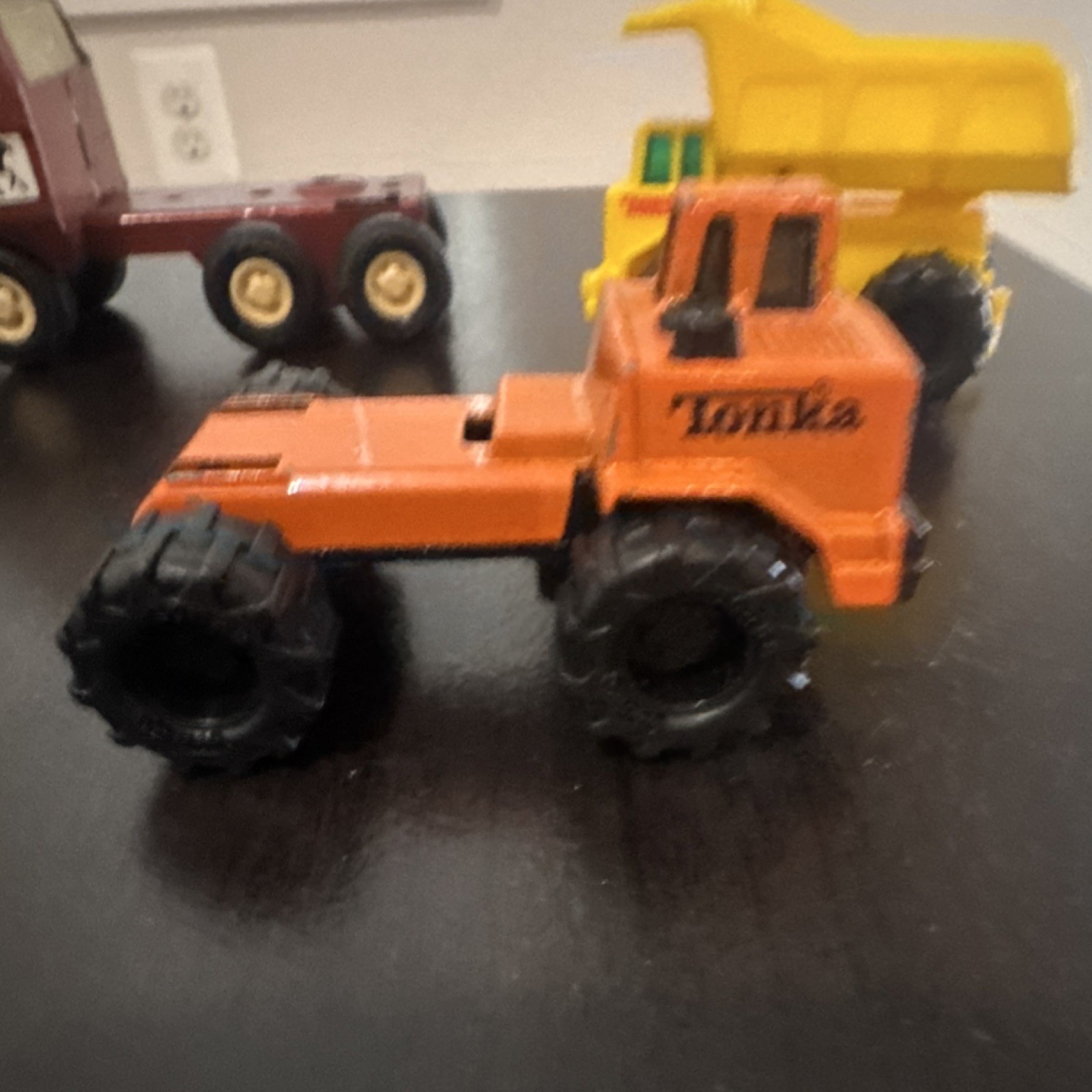 Vintage 1992-1994 Tonka Construction Vehicles Lot Plastic mix