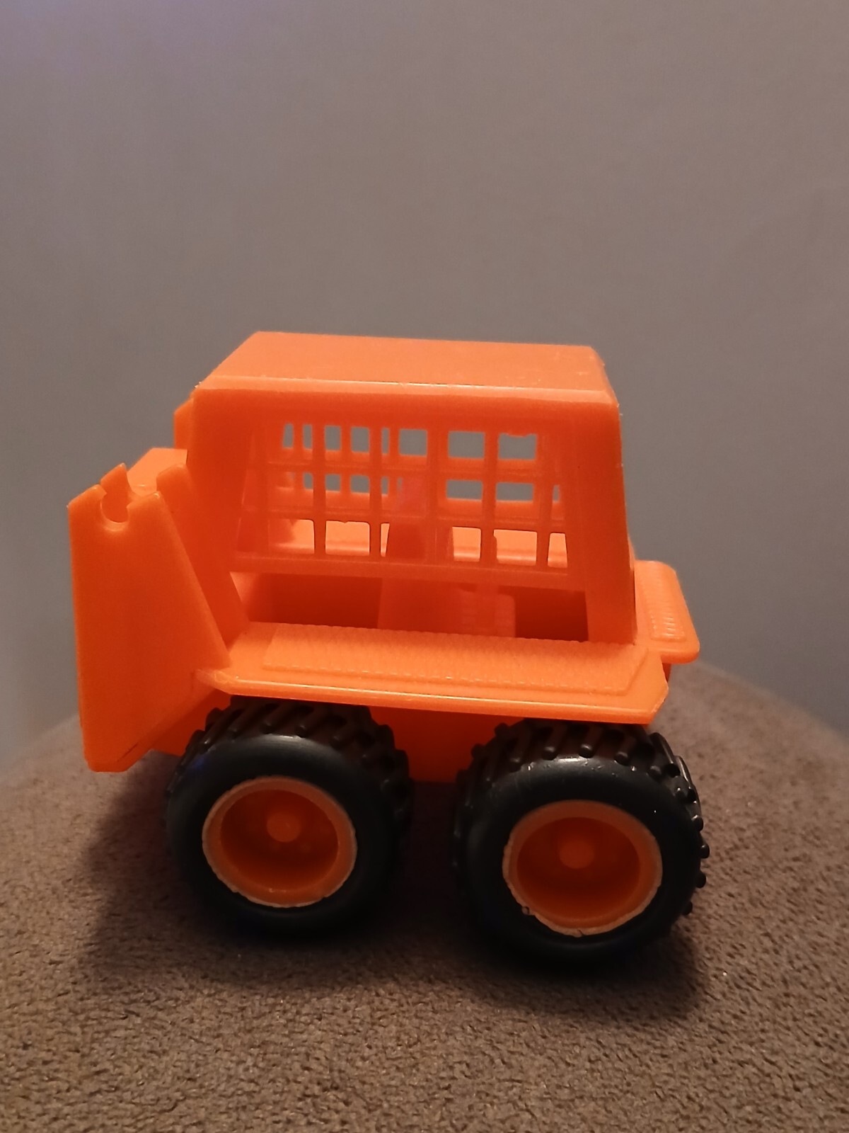 Tootsietoy Orange Bobcat Skid Steer Loader