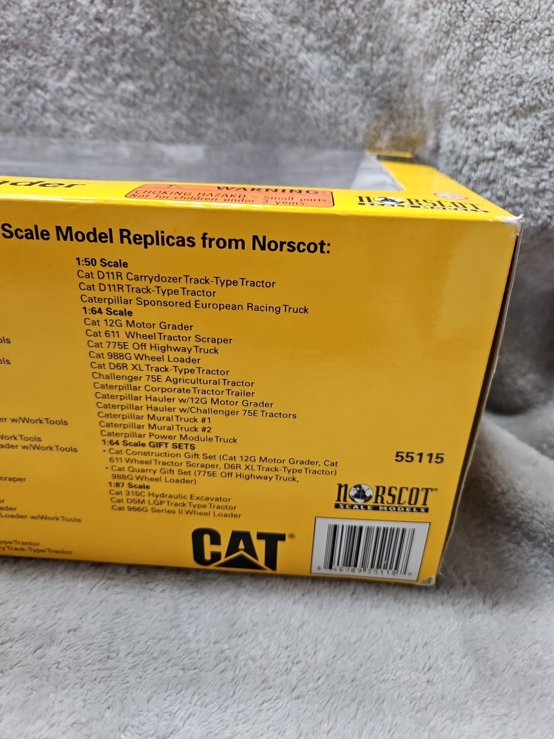 Cat 992G Wheel Loader 1:50 Scale DieCast Norscot Model 55115