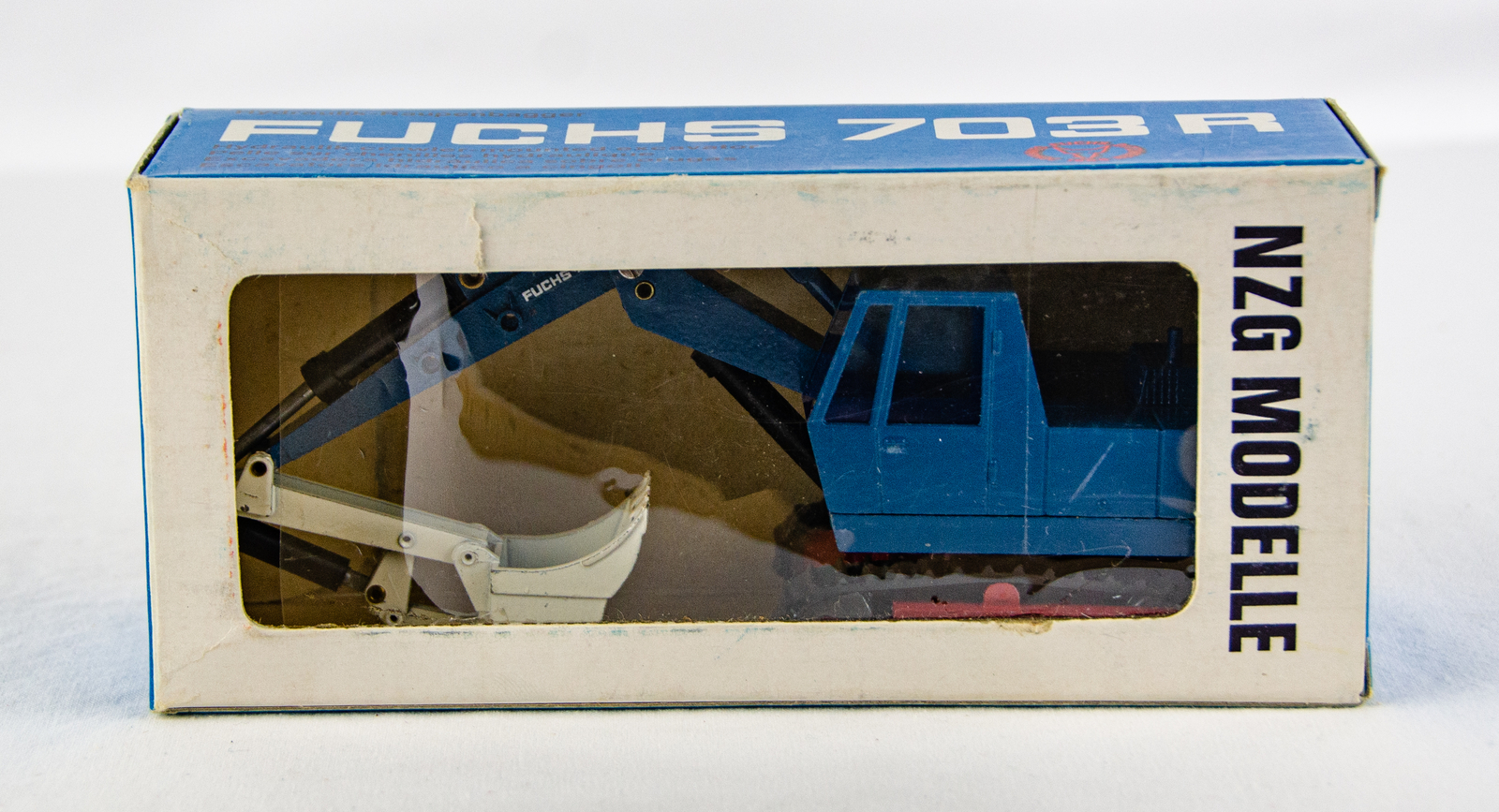 NZG 102 FUCHS 703R Hydraulik Bagger Excavator German 1:50 Scale Diecast Model