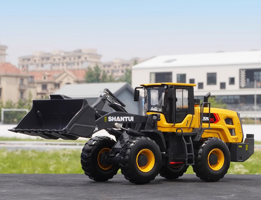 1:35 24CM SHANTUI L55-C5 Loader Construction Equipment Machine Diecast Model