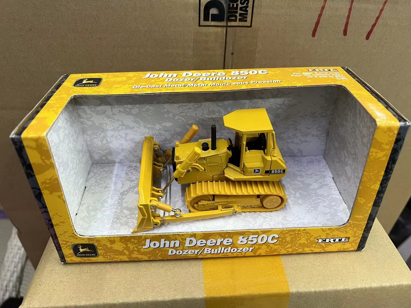 ERTL 1/50 Scale JOHN DEERE 850C Bulldozer Diecast Model Toy Collection Gift