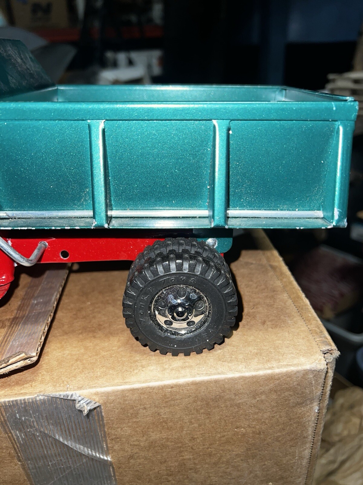 Vintage 1957 Tonka dump Truck # 06 in catalog repainted well done restoration