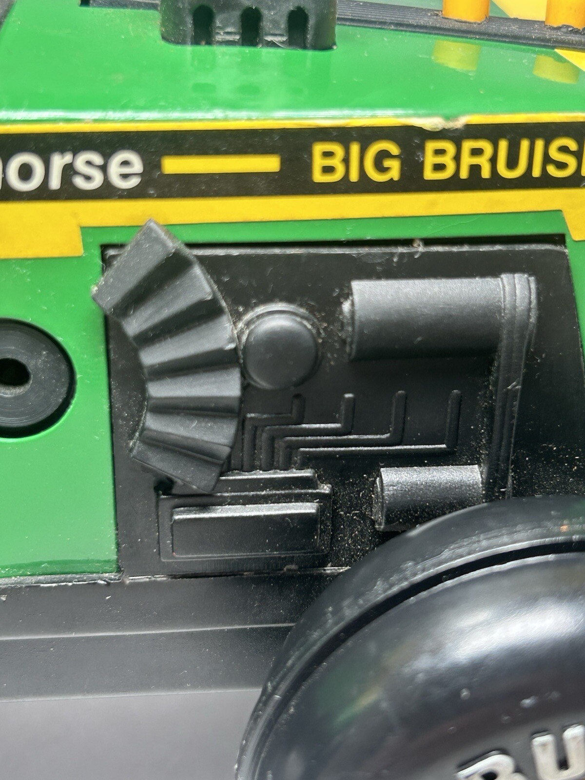 Buddy L Tractor Workhorse Big Bruiser Vintage early 1990’s Green/Yellow working.