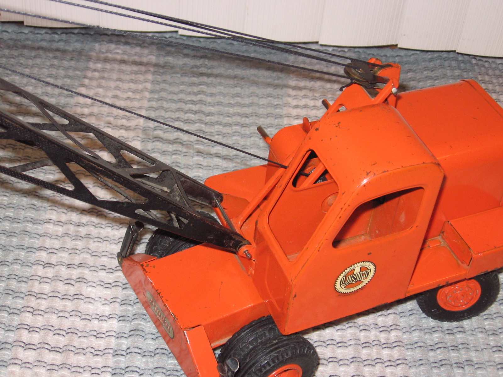 Cord &Rigging Instructions for Doepke Unit Crane, Model Toys Clam Cable, String
