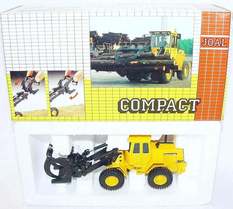 Joal Spain 1:50 VOLVO BM L70 FORESTER TIMBER GRAPPLE SKIDDER 1st Issue MIB`85!