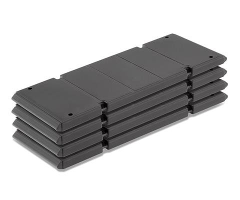 CONRAD – set of 4 stabilization plates for Liebherr LG 1750 crane – 1/50 …