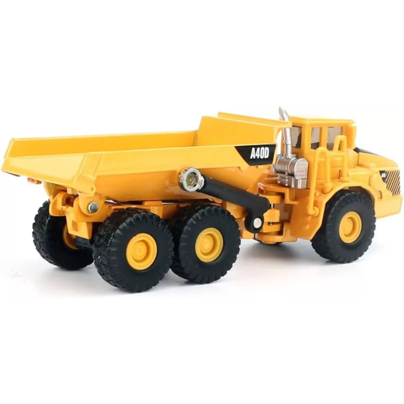 High Simulation 13.5cm Diecast Alloy 1/87 Mining Dumper Truck Vehicle Model