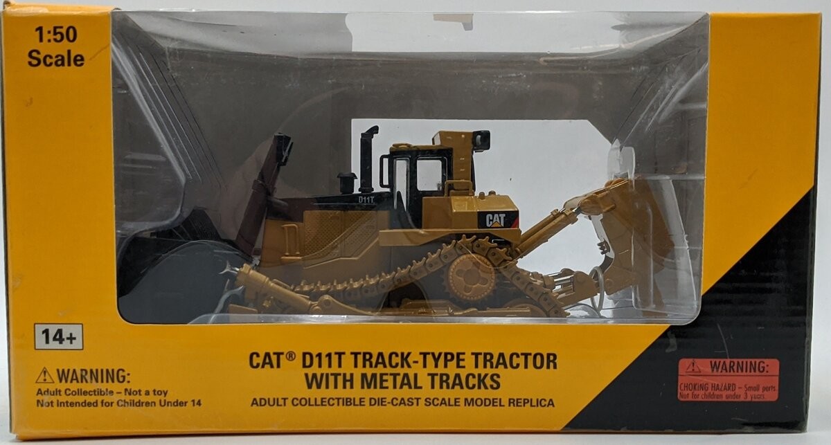 Norscot 55212 1:50 Caterpillar D11T Assembled Track-Type Tractor MT/Box
