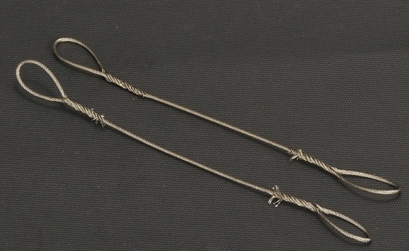 YCC,Set of 2 lifting cables 0.8mm x 20cm, 1/50, YCC363-3