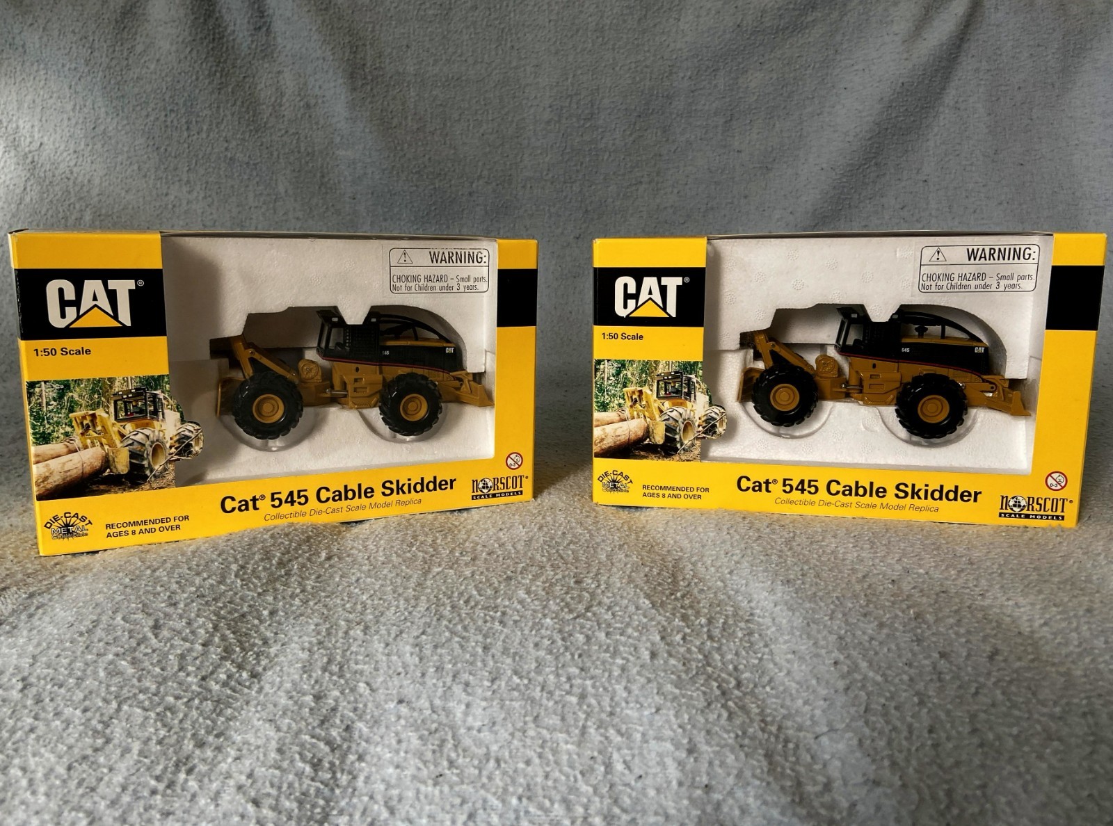 CAT 545 Cable Skidder 1:50 Norscot #55072 Diecast NIB Discontinued