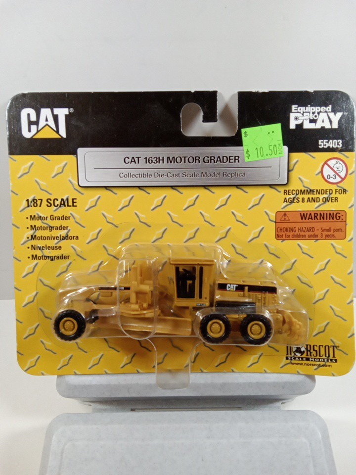 Caterpillar 163H Motor Grader By Norscot 1/87th Scale T31