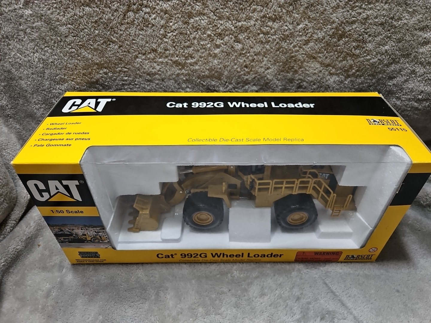 Cat 992G Wheel Loader 1:50 Scale DieCast Norscot Model 55115
