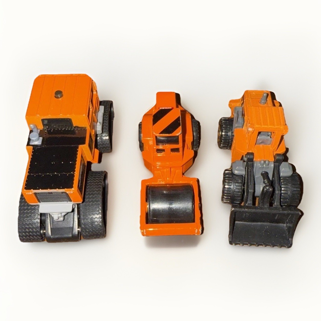 Lot of 3 Assorted Construction Vehicles Diecast Metal. Matchbox, Tonka, Etc.