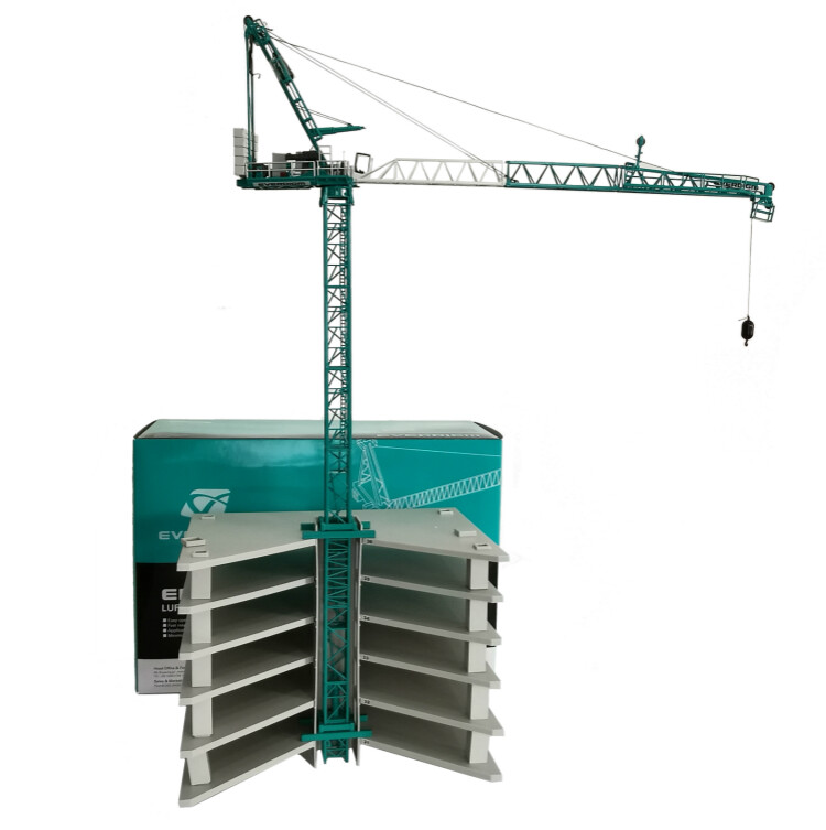 1:87 NZG LIEBHERR ED300L160 HC Tower Crane Contruction Machine Diecast Model