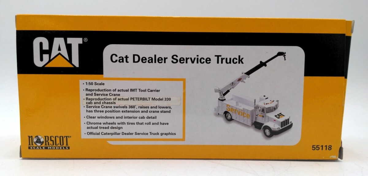 Norscot 55118 1:50 Caterpillar Dealer Service Truck NIB