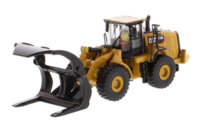 DieCast Masters 85950 1:87 Cat Diecast 972M Wheel Loader with Log Forks