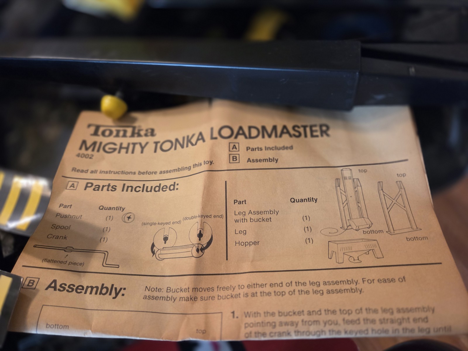 Vintage Mighty Tonka Loadmaster #4002 Vintage With BOX