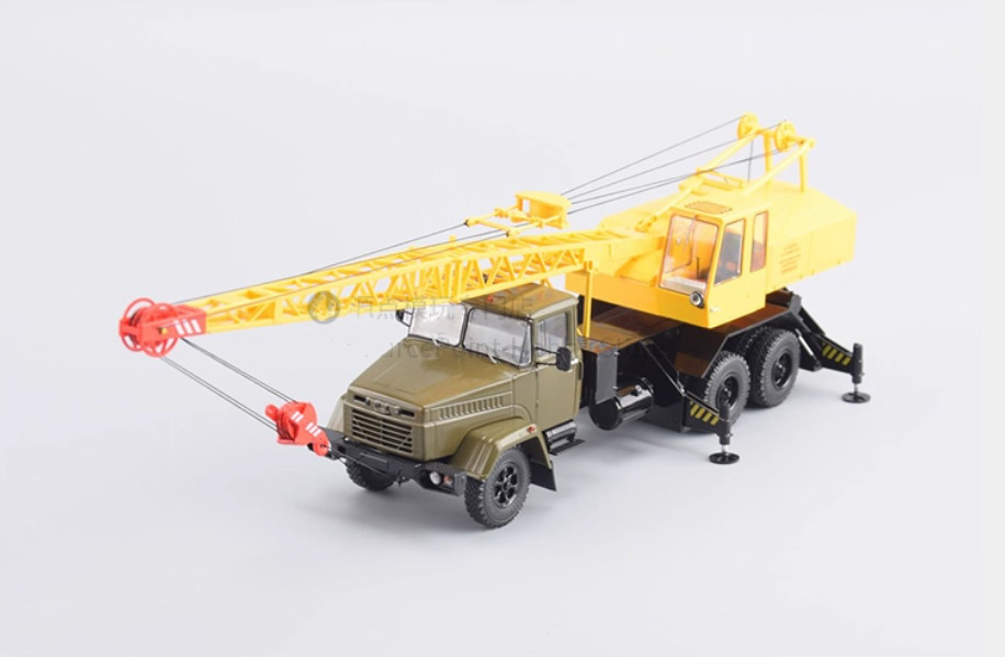 1:43 SSM KS-4561 Mobile Truck Crane Engineering Vehicle Machine Diecast Model