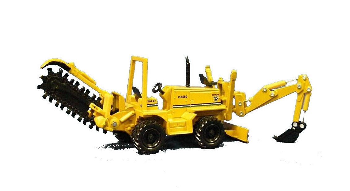 DCP 40009 Vermeer V-8550 Trencher 1/50 Die-cast MIB