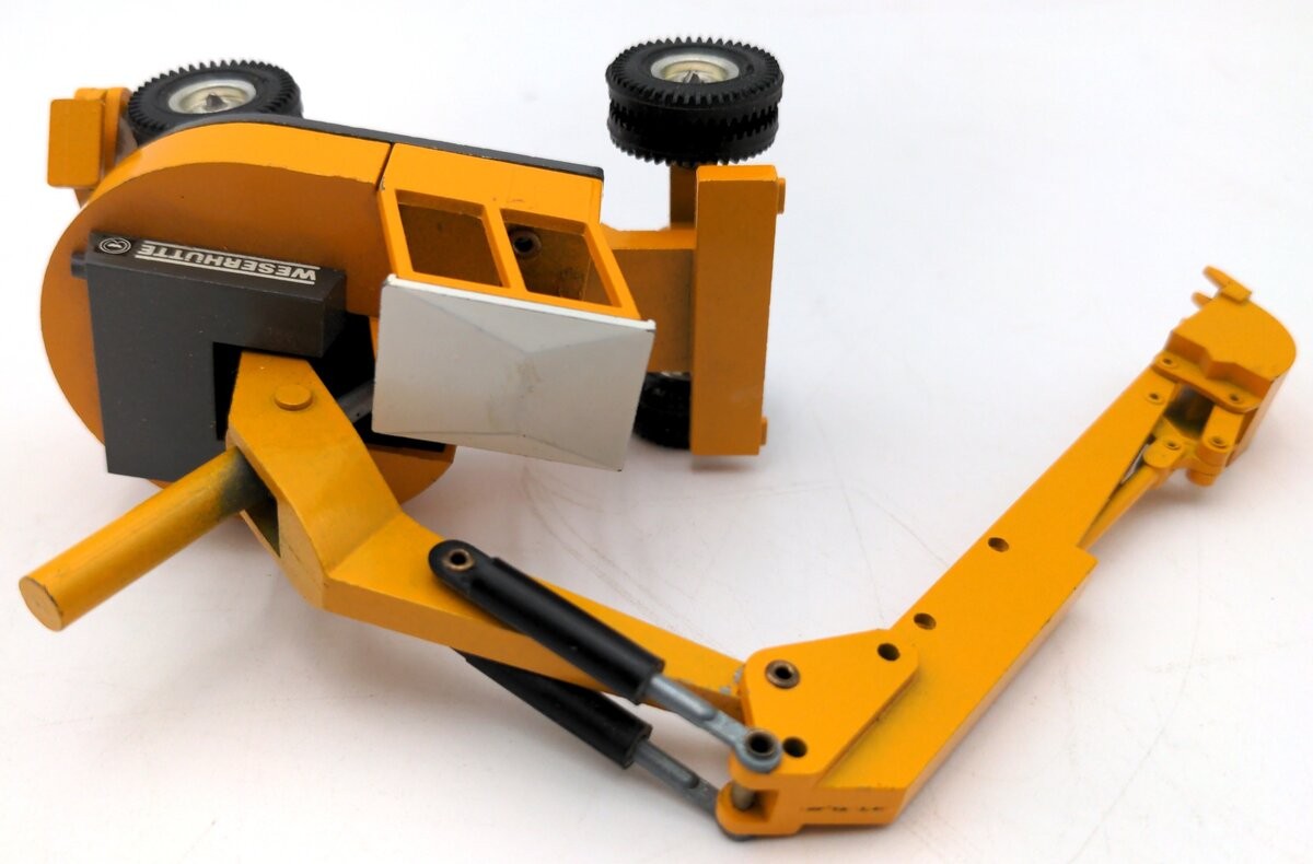 NZG 101 1:50 Scale Diecast Weserhutte Backhoe Excavator/Box