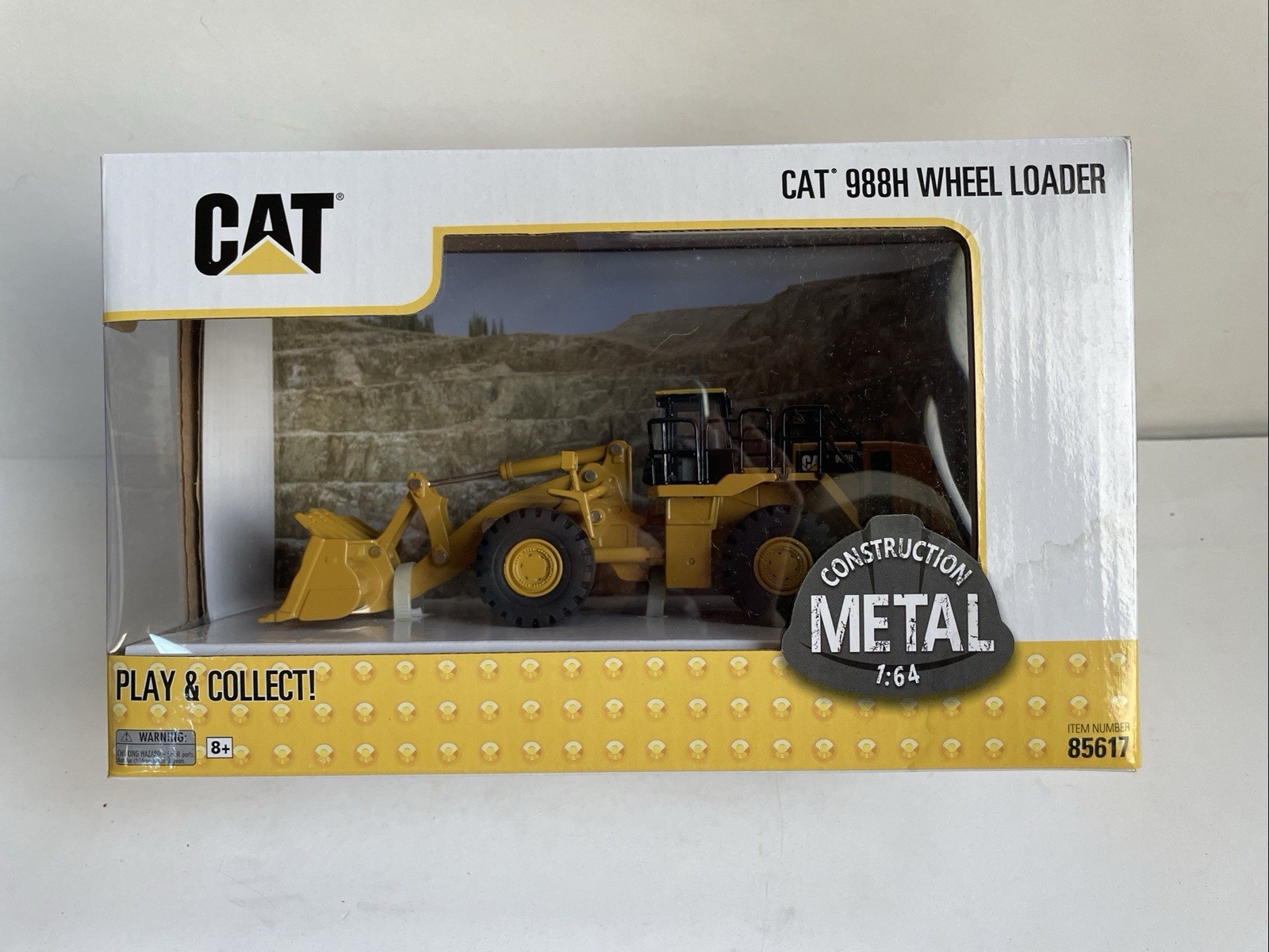 Cat Caterpillar 988H Wheel Loader 1/64 Metal Toy