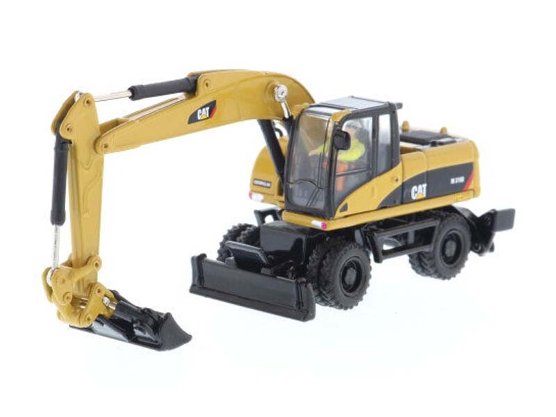 Caterpillar M318D Wheeled Excavator 1:87 HO Scale Model – Diecast Master 85177~