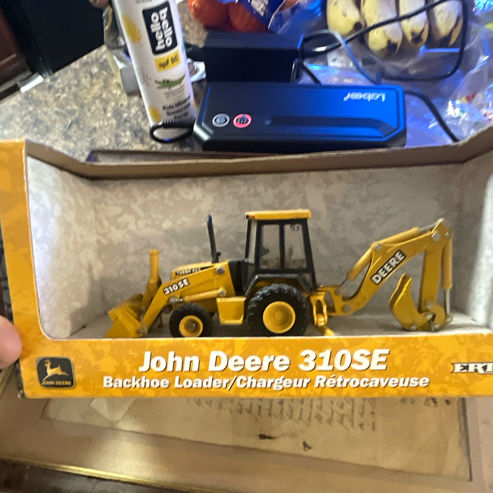 Ertl John Deere 310SE Backhoe Loader 1:50 Diecast Metal Boxed MPN 5769