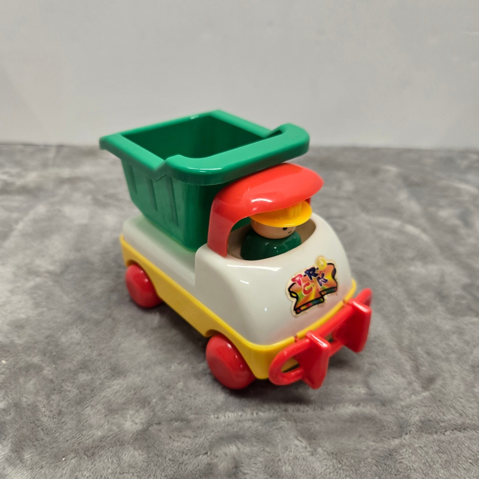 Vintage Bump and Go Dump Truck Toy Motorized Construction Vehicle No 7003