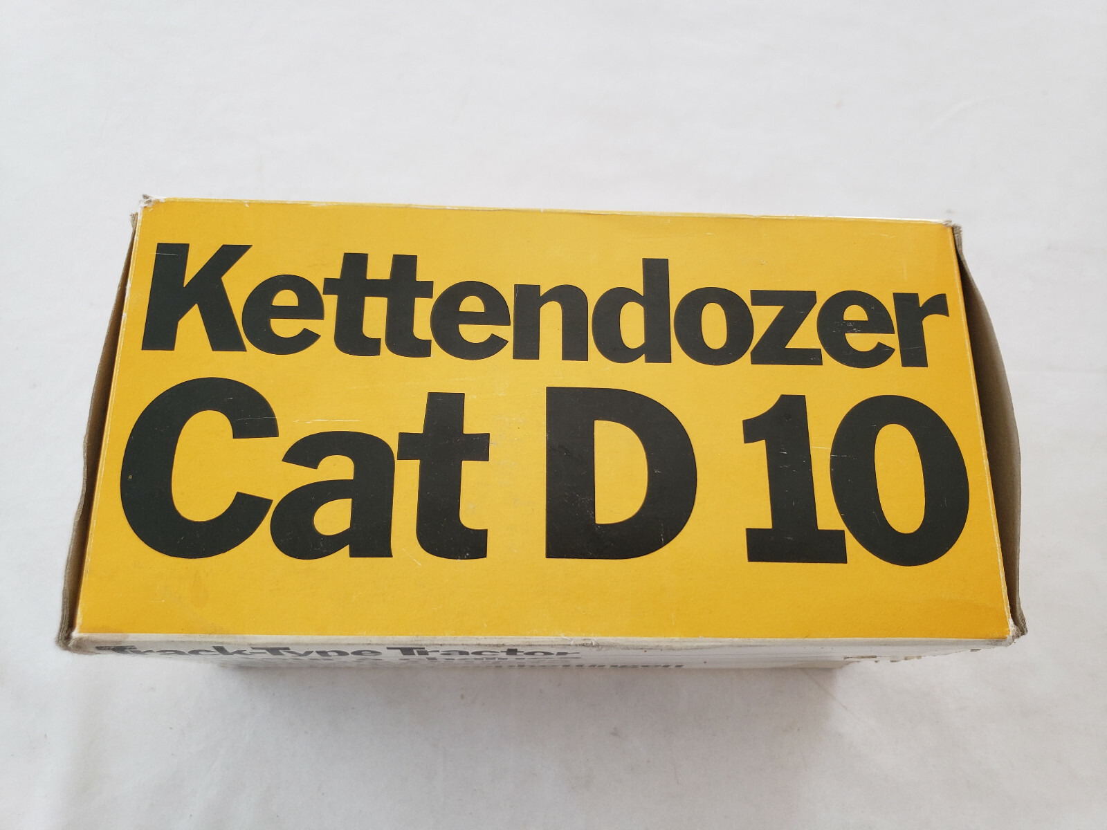Kettendozer Cat D10 Tractor Caterpillar Die Cast Model 1/50 Made in West Germany