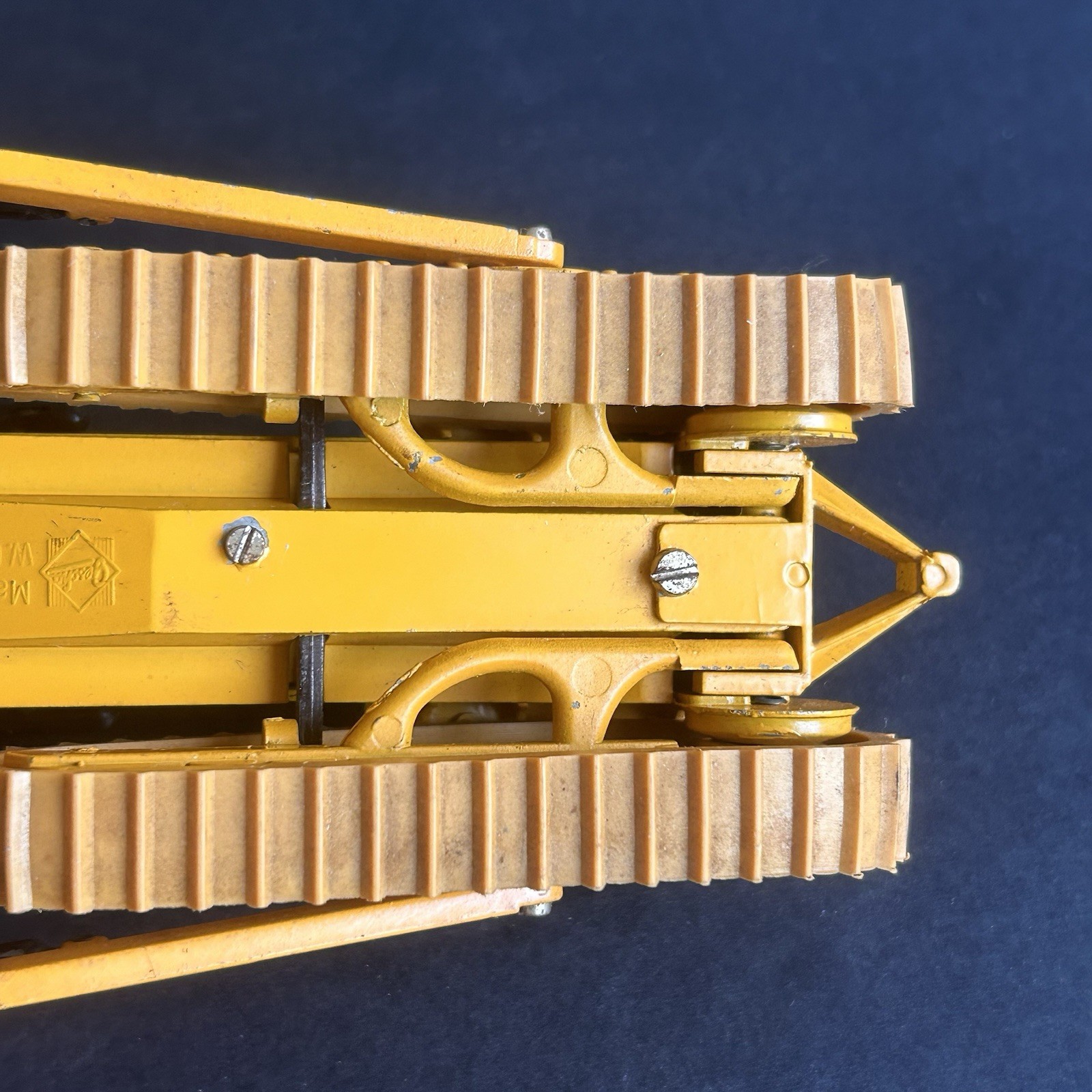 Vtg Gescha Liebherr 731 Bulldozer 1:50 Made in West Germany For Repair Parts