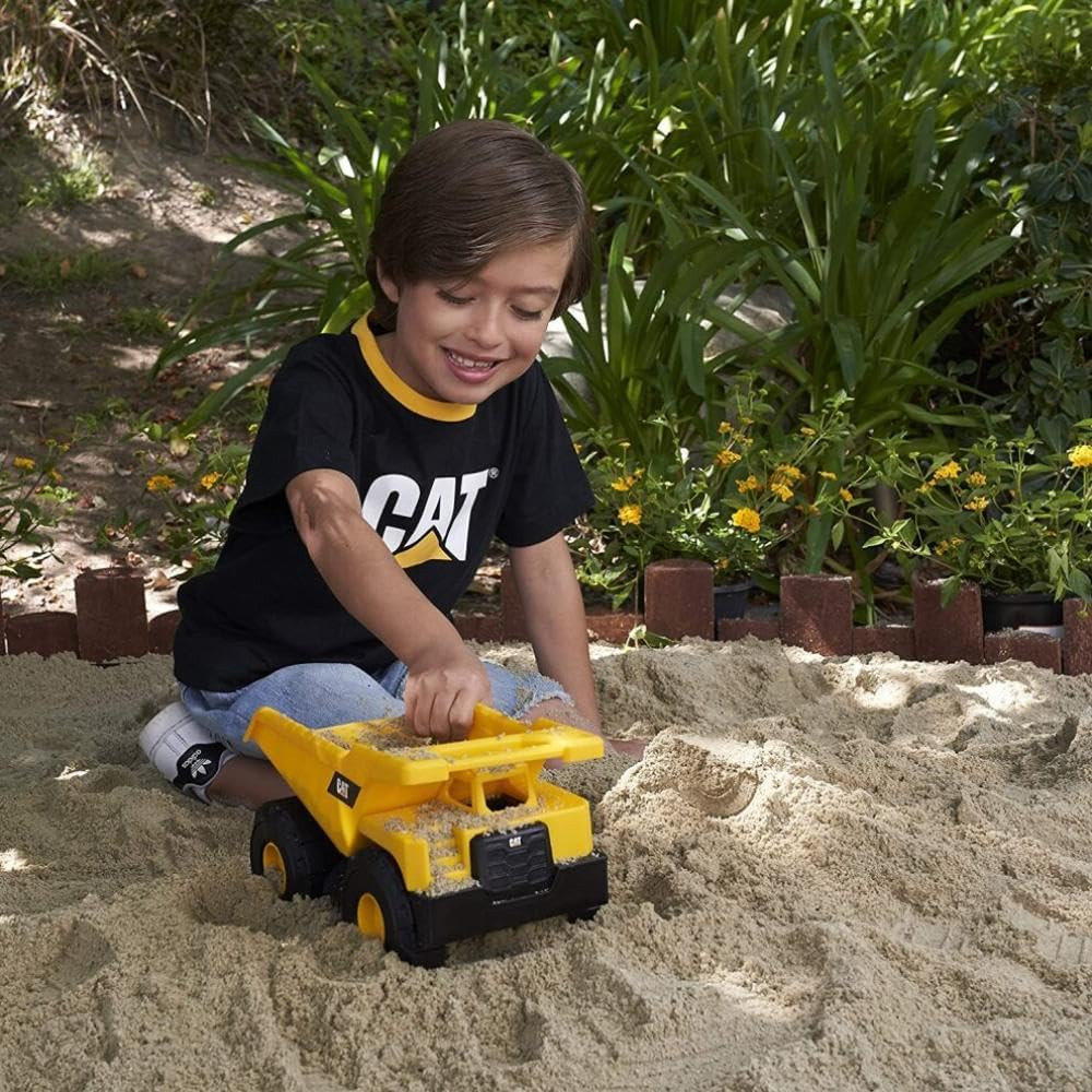 Construction Toys, Dump Truck Toy Construction Vehicle – 10″ Plastic Action Veh
