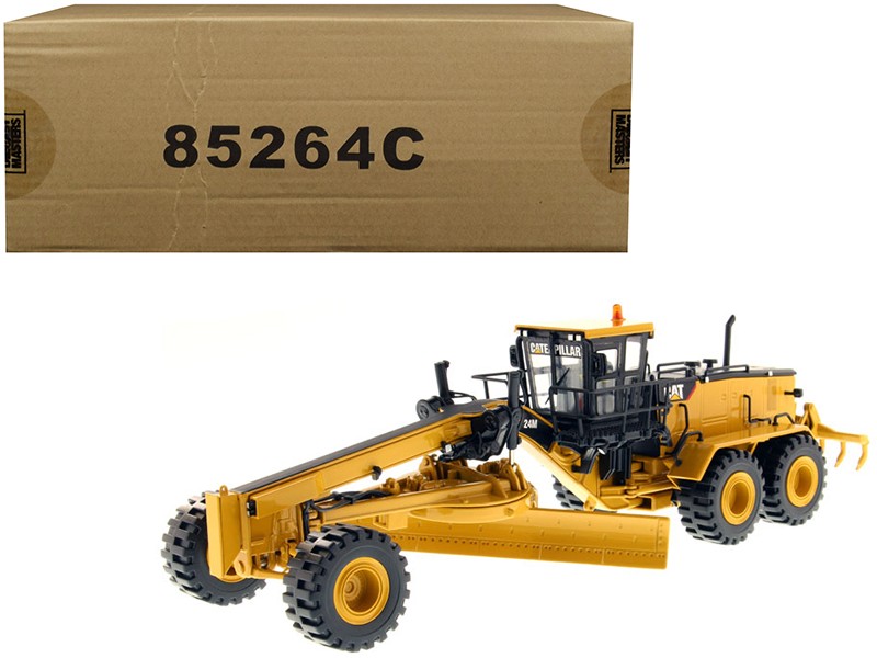 CAT Caterpillar 24M Motor Grader with Operator 1/50 Core Classics Series