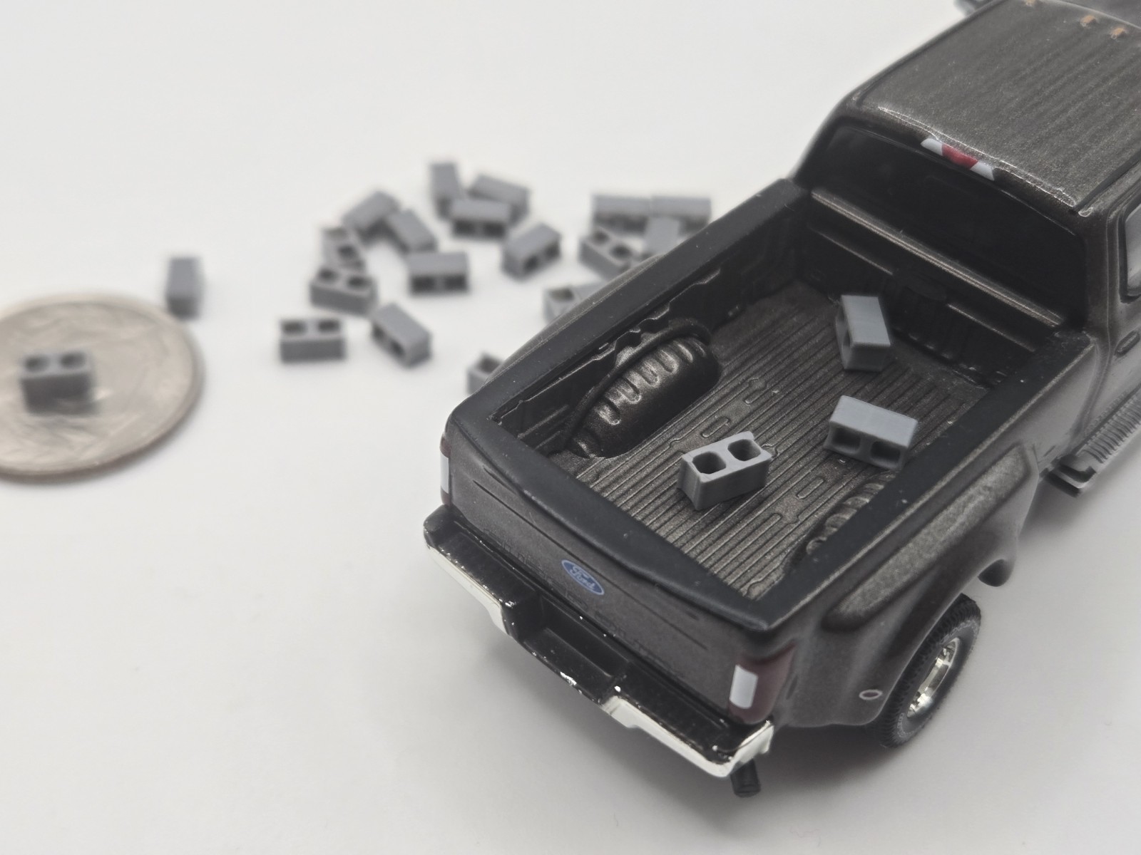 1/64 Scale Concrete Cinder Blocks *24 Pack*