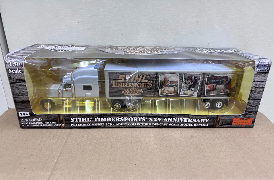 1:50 Norscot PETERBILT 379 Tractor Container Transport Vehicle Diecast Model