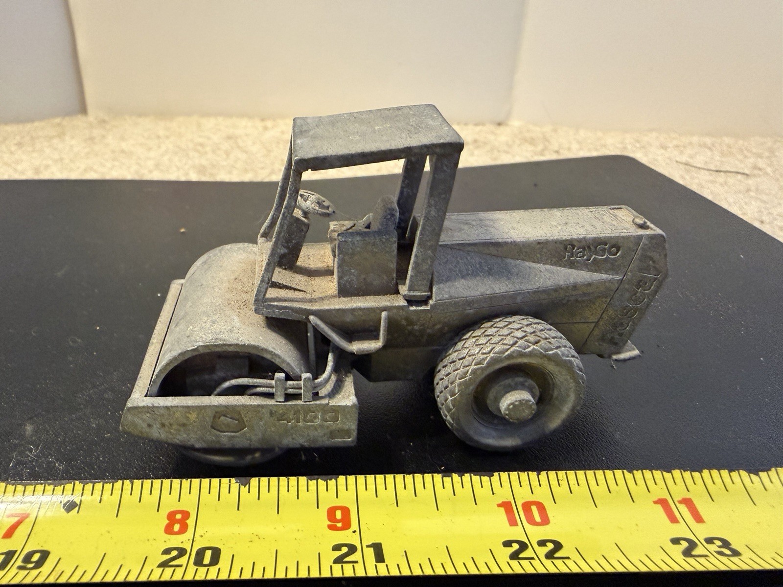 Precision Pewter Craft Rayco Rascal 410G Compactor, Steam Roller 1/64 model