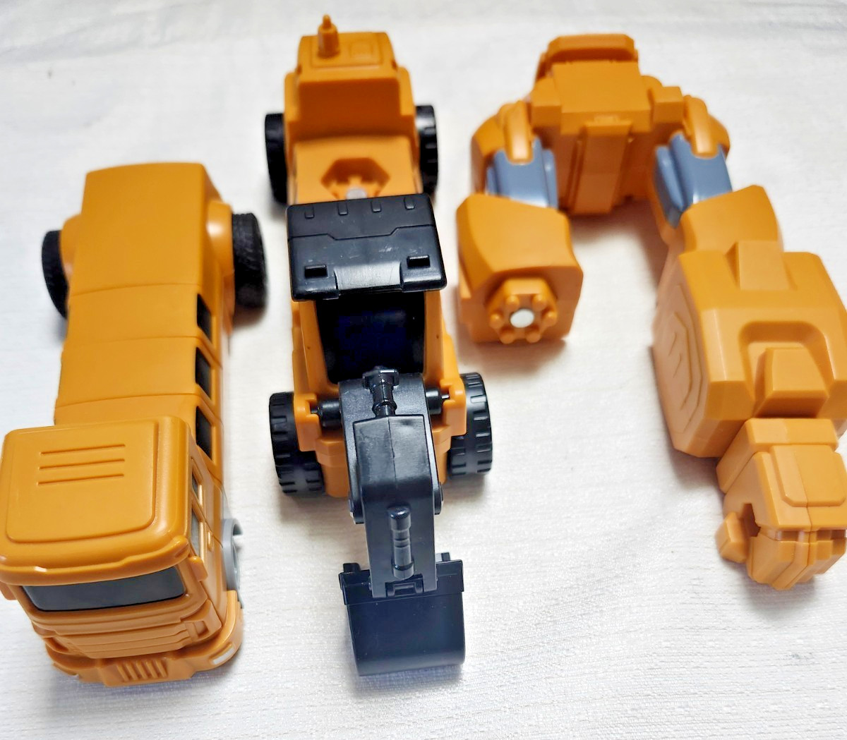 Construction Truck Transformer Robot Toy Dump Truck Excavator Loader Parts