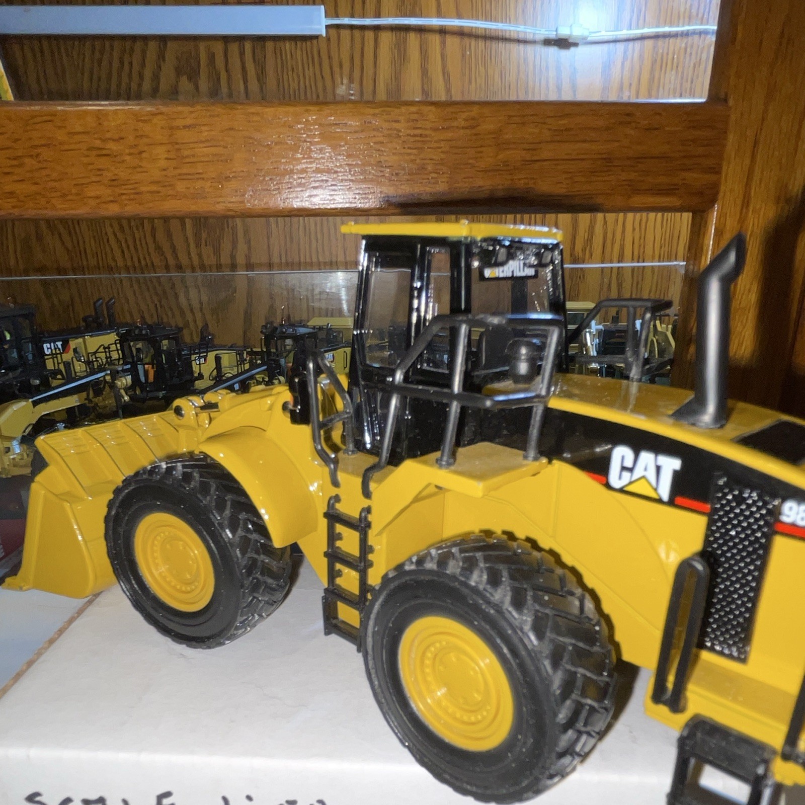 CAT 980G Wheel Loader Diecast Model 1:50 Yellow Black
