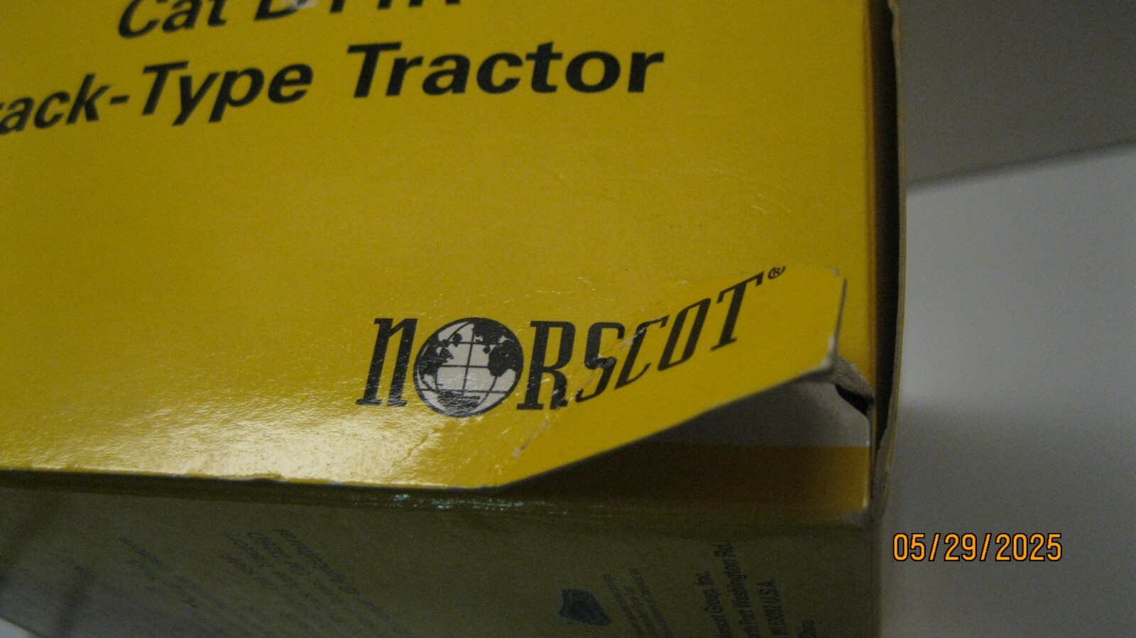 NORSCOT 1999 CAT D11R TRACK-TYPE TRACTOR 55025 1:50 DIECAST MODEL OPENED BOX