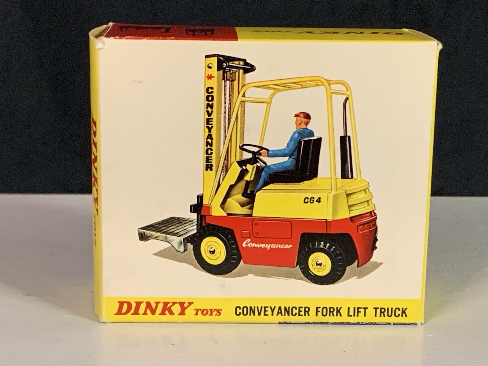 Dinky Toys No. 404 Conveyancer Fork Lift Excellent w/Box & Accessories + Manual
