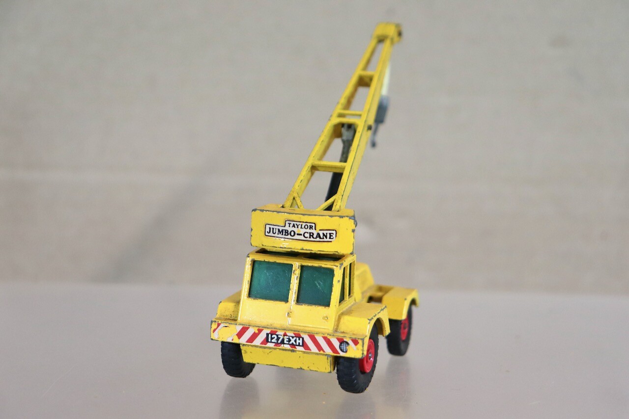 MATCHBOX 14 KING SIZE TAYLOR JUMBO MOBILE CRANE ob