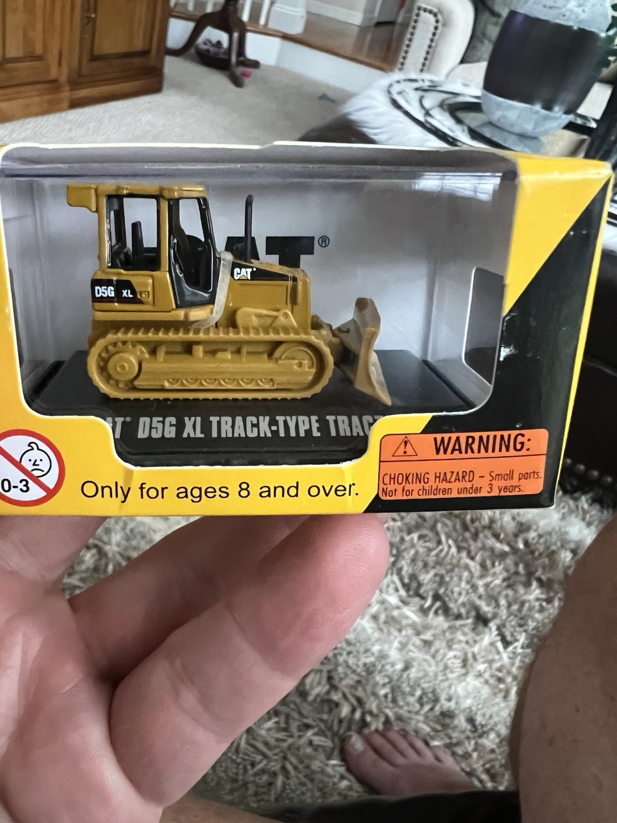 Norscot Construction Mini’s Die-Cast Cat D5G XL Track-Type Tractor Model, NIB