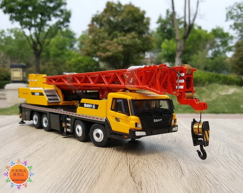 1:43 32CM SANY STC500 TRUCK CRANE Construction Equipment Machine Diecast Model