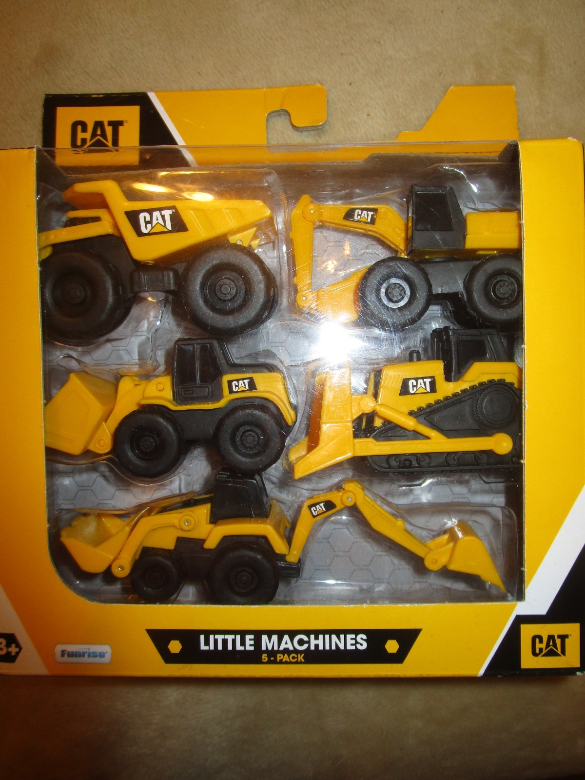 CAT Little Machines 5 Pack NEW in Box By Funrise 2025